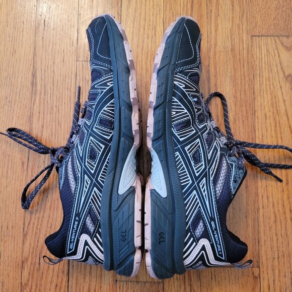 Asics Gel Venture 7 Running Shoes 9.5 Lightweight Trail Performance Durable - Picture 6 of 8